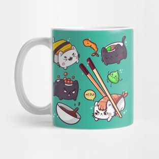 Sushi cats Mug
